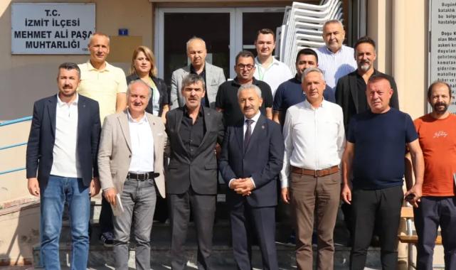 Kocaeli İzmit’te mahalle ziyaretleri sürüyor