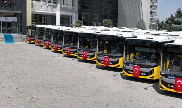 Malatya’da toplu taşımaya konforlu dokunuş