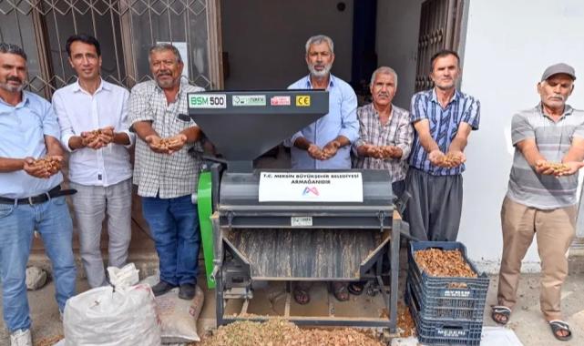 Mersin’de badem üreticisine teknolojik destek