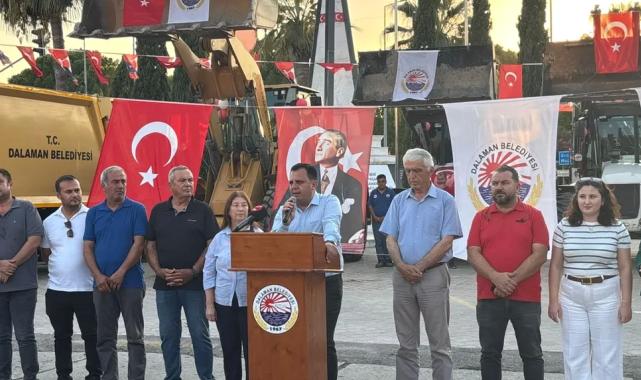 Muğla Dalaman'da araç filosunu 30 yeni araçla güçlendirdi