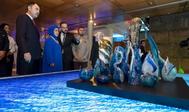 New York'taki 'Sıfır Atık Mavi-Damla Damla' sergisinde Konya'daki proje rol-model oldu
