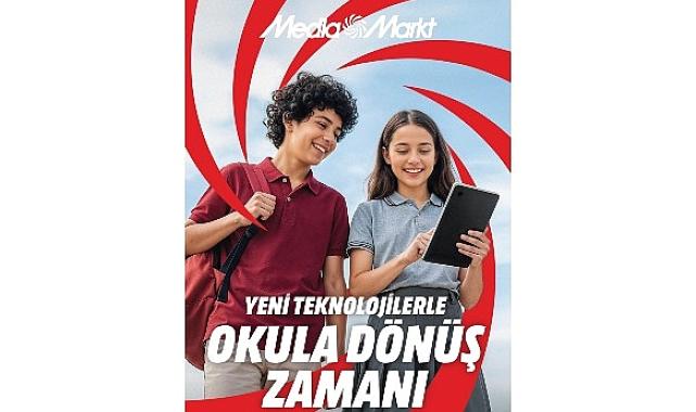 Öğrencilerin teknoloji ihtiyaçları için MediaMarkt'ın okula dönüş kampanyası devam ediyor