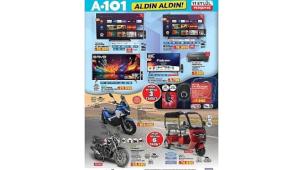 11 Eylül'de A101'den Motosiklet ve Şarj İstasyonu Fırsatları