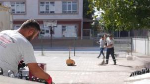 Ankara Keçiören Belediyesi’nden okullarda temizlik seferberliği