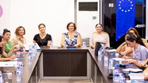 İzmir kadına şiddet karşı Narlıdere'de buluştu