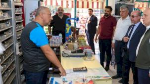 Konya Selçuklu'da esnaf ziyaretleri