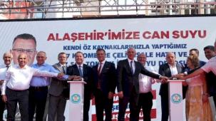 Manisa Alaşehir’in 20 yıllık su sorunu tarihe karıştı