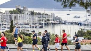 Muğla Bodrum'da yarı maraton heyecanı... 23 ülkeden 2.100 sporcu katılacak