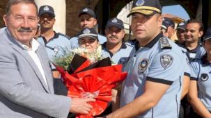 Muğla Milas'ta Başkan Topuz zabıta personeliyle buluştu