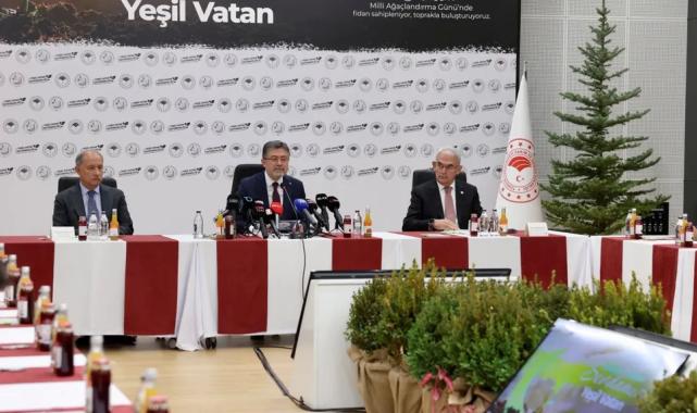 550 milyon fidan seferberliği... Türkiye, 'Yeşil Vatan' için düğmeye bastı