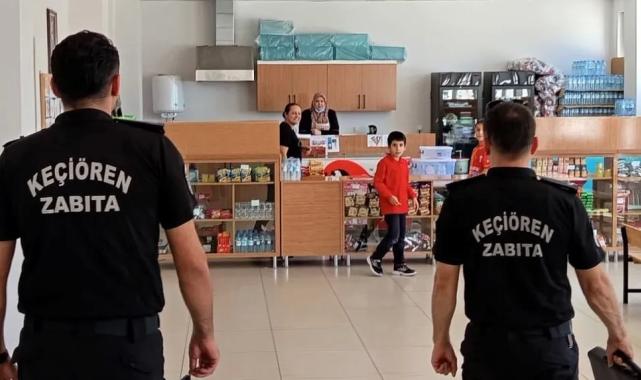Ankara Keçiören'de okul kantinlerine sıkı denetim