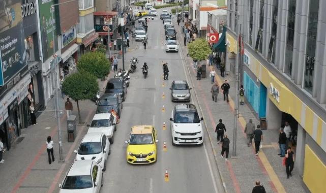 Balıkesir’de çift sıra park sorununa çözüm