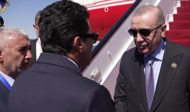 Cumhurbaşkanı Erdoğan Mısır'da