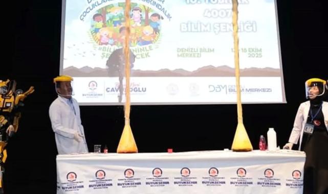 Denizli Bilim Merkezi’nde doğa dostu nesiller bilimle buluşuyor