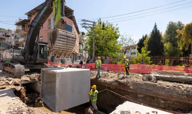 İzmir'de 70 milyon liralık yatırımla taşkın riskine son