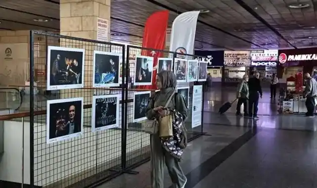 'Kaleiçi Çarşısı'nda Emek ve Alın Teri' sergisi şimdi otobüs terminalinde