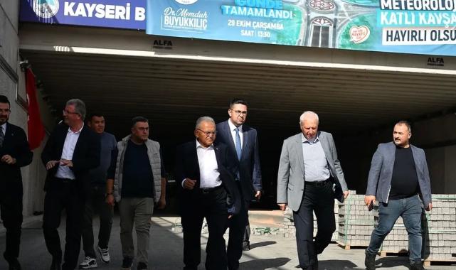 Kayseri Büyükşehir'den katlı kavşak tanıtımı