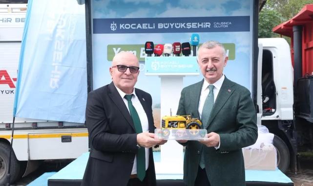 Kocaeli Büyükşehir 4 mevsim çiftçinin yanında
