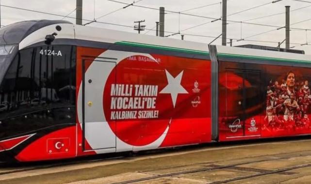 Kocaeli'de Başkan Büyükakın duyurdu... Tramvay maç saatinde ücretsiz