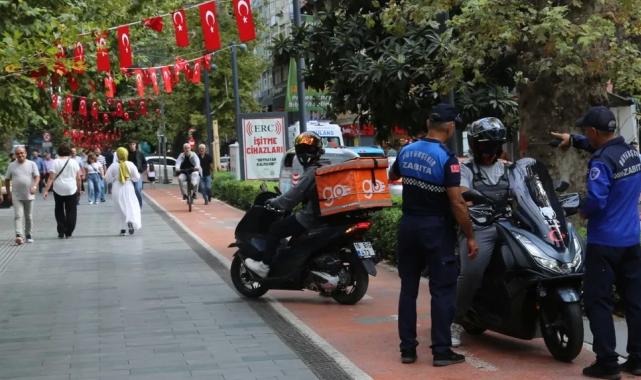 Kocaeli'de zabıta denetimde, yayalar güvende