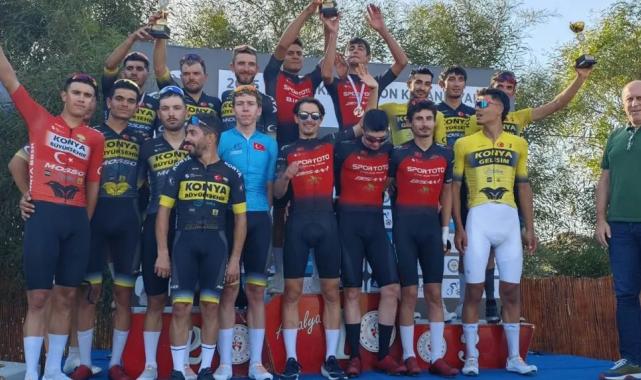 Konya Büyükşehirli pedallar Alanya’da 7 madalya ile zirvede