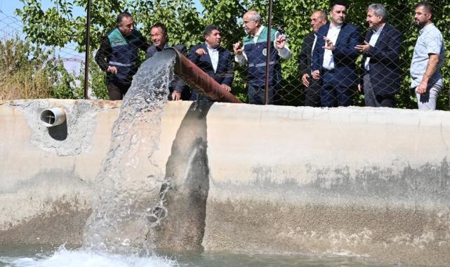 Malatya'da 4 bin 500 dönüm alan sulanacak