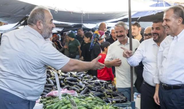 Mersin'de Başkan Seçer’e sevgi seli