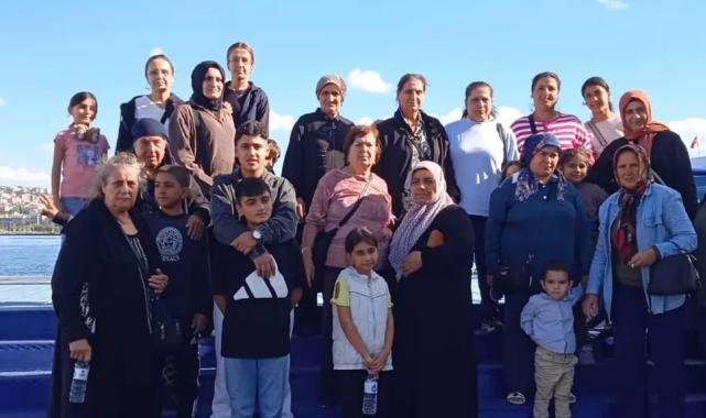 Somalı kadınlar İzmir'de körfez turuna çıktı