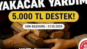 Balıkesir Büyükşehir'den 'yakacak' yardımı