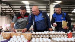 Konya Meram'da Zabıta'dan semt pazarlarına sıkı takip