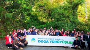 Sakarya'da sonbaharda büyüleyici rotada yürüyüş