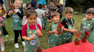 Sakaryalı minik bahçıvanlar geleceği şekillendirdi