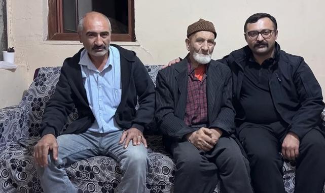 Aksu TV’deki duygu yüklü görüntülerin kahramanı Kerim Ali Amca’ya Şahbaz Derneği’nden ziyaret