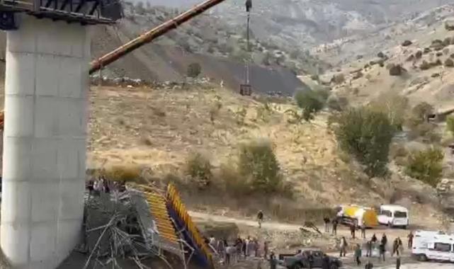 Diyarbakır Kulp’ta köprü inşaatında iş kazası: 4 işçi ölü, 1 ağır yaralı