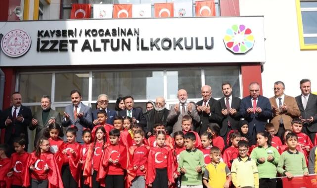 Kayseri Kocasinan'da eğitime yeni bir halka
