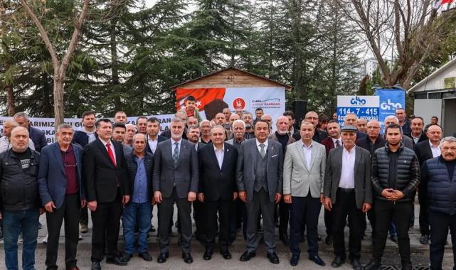 Keçiören'de Başkan Özarslan şoförlerle buluştu