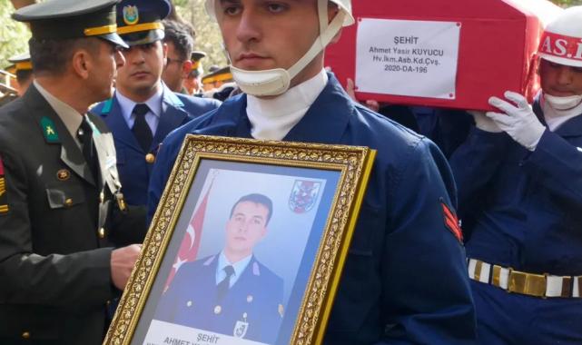 'Keşke'si gerçek oldu..! Şehit astsubay Ahmet Yasir Kuyucu Konya'da gözyaşlarıyla uğurlandı
