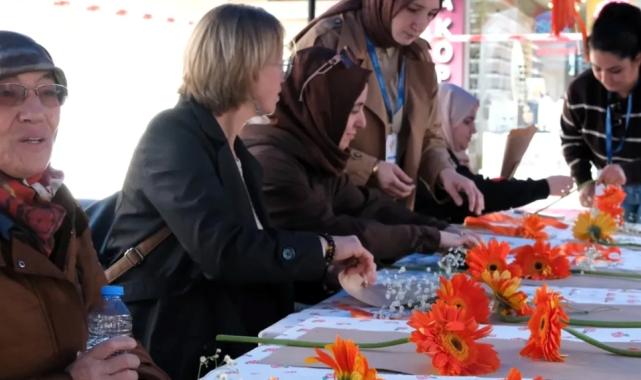 Kocaeli'den kadına şiddete turuncu farkındalık