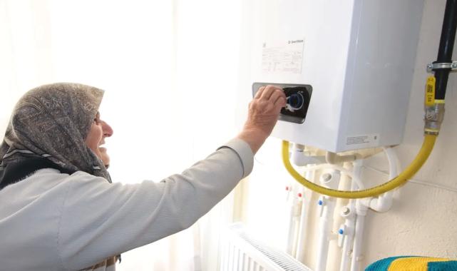 Konya Büyükşehir'den doğal gaz için 'kombi' desteği