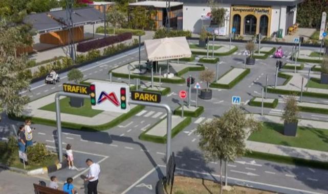 Mersin'de 'Trafik Park' çocuk neşesiyle doldu