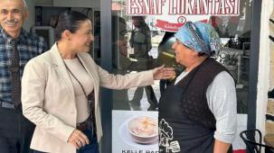 Başkan Sengel Çamlık’ta üreticiyle buluştu