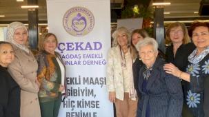 Emekli kadınlardan güç birliği buluşması