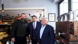 Memduh Büyükkılıç'tan Hunat esnafına ziyaret