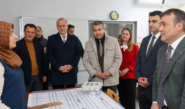 Bilecik Valisi Sözer'den Osmaneli HEM'e ziyaret