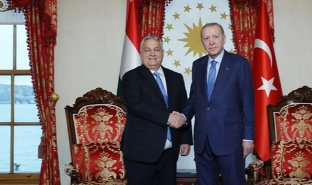 Macaristan Başbakanı Orban Dolmabahçe'de