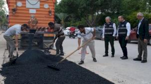 Antalya’da altyapı sonrası asfalt seferberliği