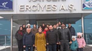 Erciyes'in zirvesinde öğrencilere uluslararası etkinlik