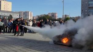İstanbul Beylikdüzü Belediyesi çalışanlarına 'yangın güvenlik' eğitimi