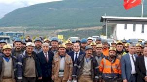 Madenciler Günü’nde Soma’da anlamlı ziyaret