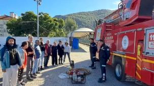 Muğla Büyükşehir gönüllü itfaiyeciler yetiştiriyor